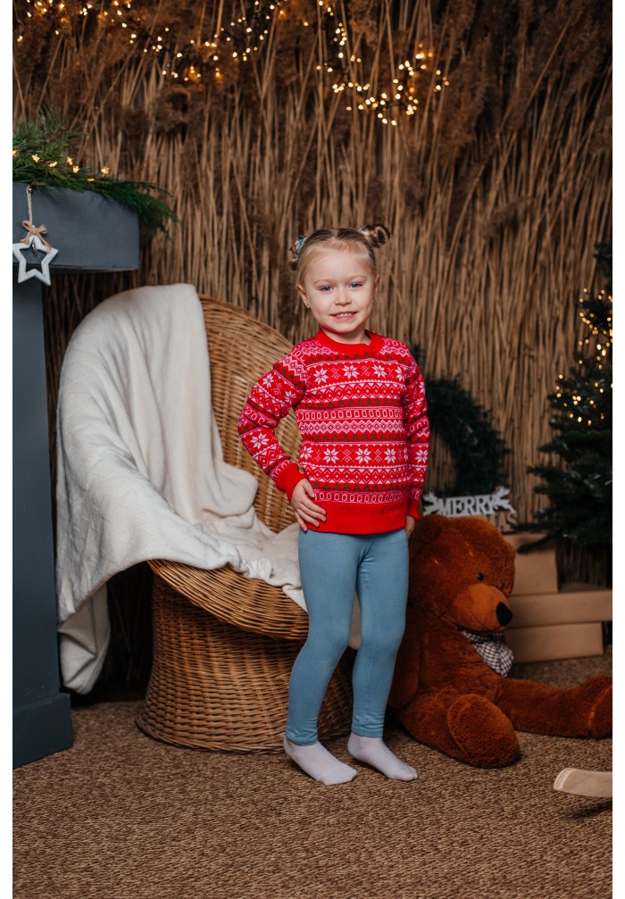 Kalėdinis vaikiškas megztinis R - 923