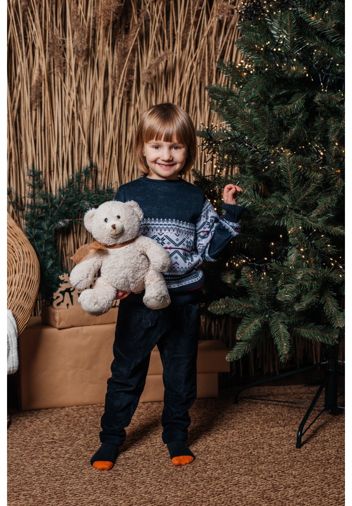 Kalėdinis vaikiškas megztinis R - 926